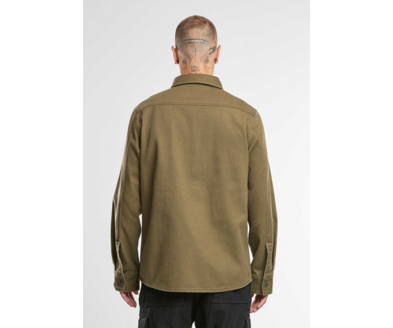 Фото: “Рубашка Heavy Twill Brandit, цвет Olive”, купить в интернет магазине