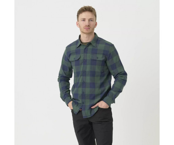 Фото: “Рубашка Greyman NS Helikon, цвет Moss Green Checkered”, купить в интернет магазине