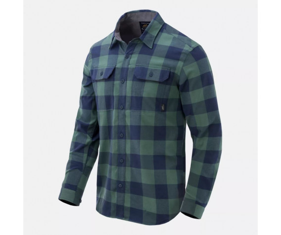 Фото: “Рубашка Greyman NS Helikon, цвет Moss Green Checkered”, купить в интернет магазине