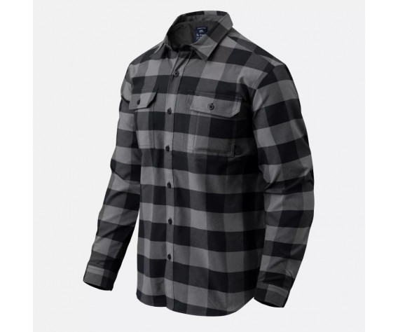 Фото: “Рубашка Greyman NS Helikon, цвет True Grey Checkered”, купить в интернет магазине