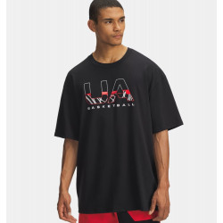 Фото: “Футболка M HWT Hoops Branded Under Armour, цвет Black”, купить в интернет магазине