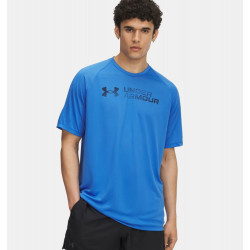 Фото: “Футболка M Tech Reflective Under Armour, цвет Blue Atlantis”, купить в интернет магазине