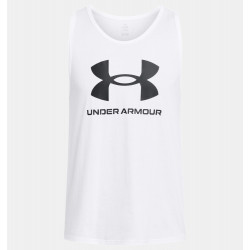 Превью товара: “Майка M Sportstyle Logo Under Armour, цвет White”, купить в интернет магазине
