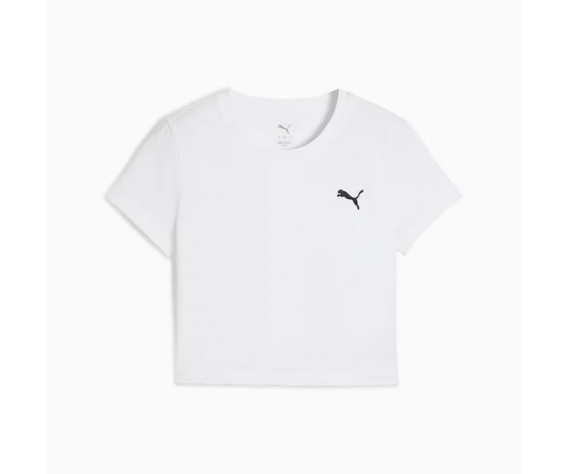 Фото: “Футболка W Wardrobe Ess Baby Puma, цвет White”, купить в интернет магазине