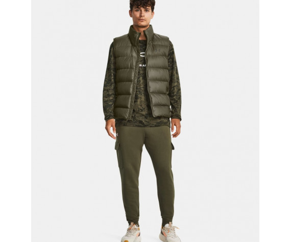 Фото: “Брюки Rival Fleece Cargo Under Armour, цвет Green”, купить в интернет магазине