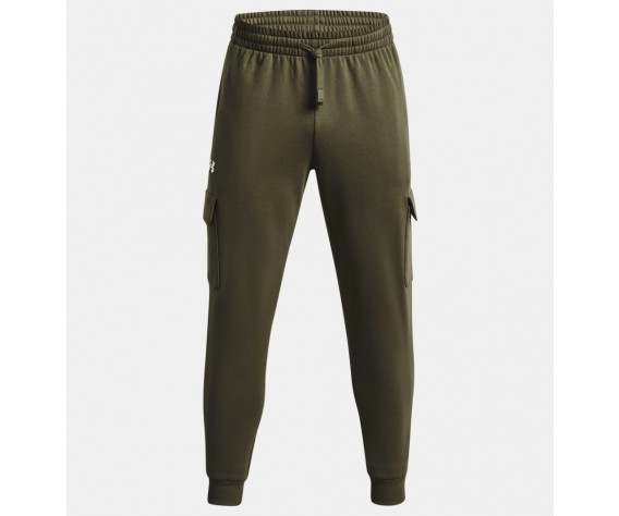 Фото: “Брюки Rival Fleece Cargo Under Armour, цвет Green”, купить в интернет магазине