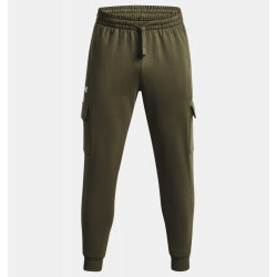 Фото: “Брюки Rival Fleece Cargo Under Armour, цвет Green”