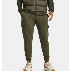 Фото: “Брюки Rival Fleece Cargo Under Armour, цвет Green”, купить в интернет магазине