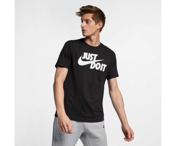 Фото: “Футболка M NSW JDI Swoosh Nike, цвет Black/White”, купить в интернет магазине