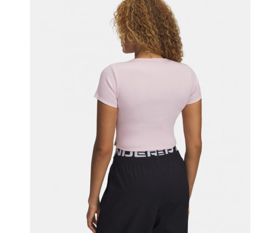 Фото: “Футболка W Rival Rib Under Armour, цвет Prime Pink”, купить в интернет магазине