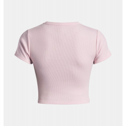 Фото: “Футболка W Rival Rib Under Armour, цвет Prime Pink”