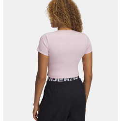 Фото: “Футболка W Rival Rib Under Armour, цвет Prime Pink”