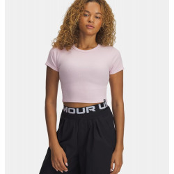 Фото: “Футболка W Rival Rib Under Armour, цвет Prime Pink”, купить в интернет магазине