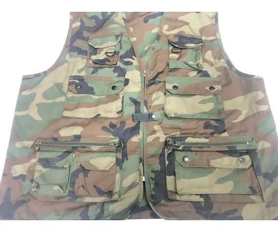 Фото: “Жилет Милтек рыбака/охотника Вудленд”, купить в интернет магазине