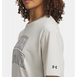Фото: “Футболка W Rival Campus OS Under Armour, цвет Summit White/Black”