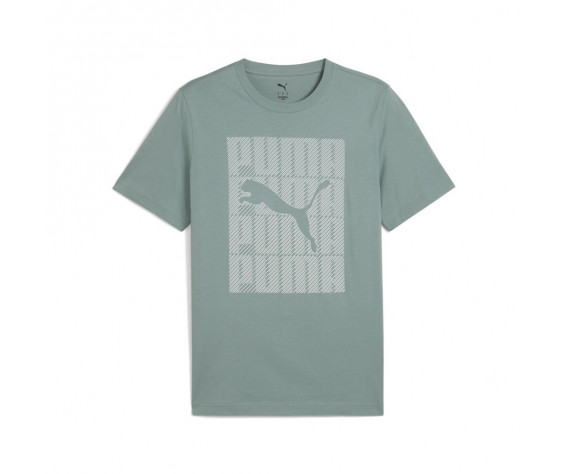 Фото: “Футболка M Graphics Wording Puma, цвет Green Moon”, купить в интернет магазине