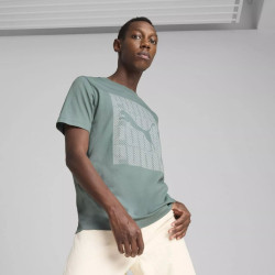 Фото: “Футболка M Graphics Wording Puma, цвет Green Moon”