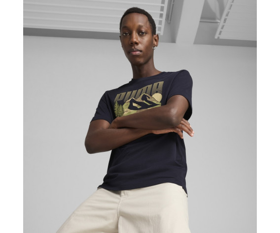 Фото: “Футболка M Graphics Mountain Puma, цвет New Navy”, купить в интернет магазине
