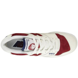 Превью товара: “Кроссовки U 550 New Balance, цвет White/Burgundy”, купить в интернет магазине