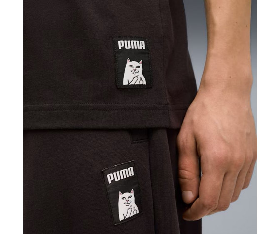 Фото: “Футболка M PUMA x RIPNDIP Boxy Graphic Puma, цвет Black”, купить в интернет магазине
