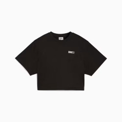 Превью товара: “Футболка W PUMA x ROSE Relaxed Puma, цвет Black”, купить в интернет магазине