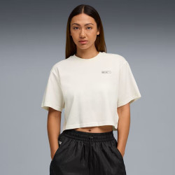 Фото: “Футболка W PUMA x ROSE Relaxed Puma, цвет Warm White”, купить в интернет магазине