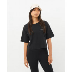 Фото: “Футболка W Short Tee Salomon, цвет Deep Black”, купить в интернет магазине