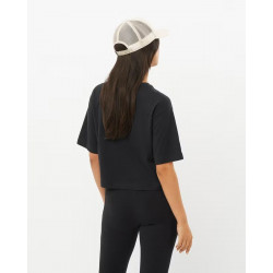 Превью товара: “Футболка W Short Tee Salomon, цвет Deep Black”, купить в интернет магазине