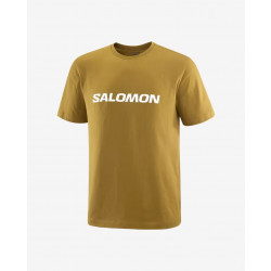Превью товара: “Футболка M Logo Salomon, цвет Brilliant Olive”, купить в интернет магазине