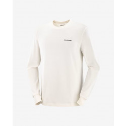 Превью товара: “Лонгслив M Chest Logo Salomon, цвет Whisper White”, купить в интернет магазине