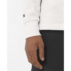Превью товара: “Лонгслив M Chest Logo Salomon, цвет Whisper White”, купить в интернет магазине