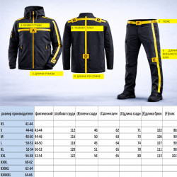 Фото: “Костюм ACU рип-стоп, черный”