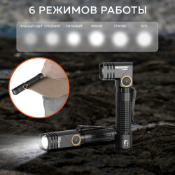 Фото: “Светодиодный поворотный фонарь NICRON L74mini”