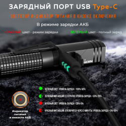 Фото: “Светодиодный поворотный фонарь NICRON L74mini”
