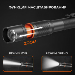 Фото: “Светодиодный масштабируемый фонарьNICRON F72R”