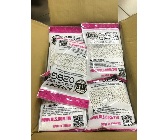 Фото: “Шарики для страйкбола 6 мм bls 0.28 гр (1 кг) белые”, купить в интернет магазине