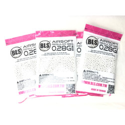 Фото: “Шарики для страйкбола 6 мм bls 0.28 гр (1 кг) белые”