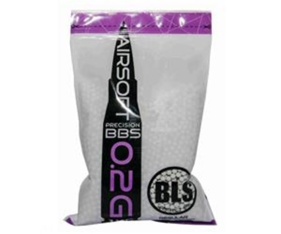 Фото: “Шарики для страйкбола BLS 0,20g 6 мм”, купить в интернет магазине