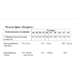 Фото: “Брюки Pickup Patriot”