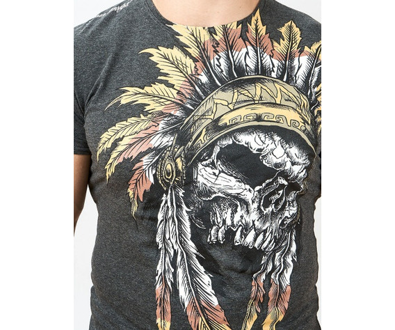Фото: “Футболка ИНДЕЕЦ ЧЕРЕП”, купить в интернет магазине
