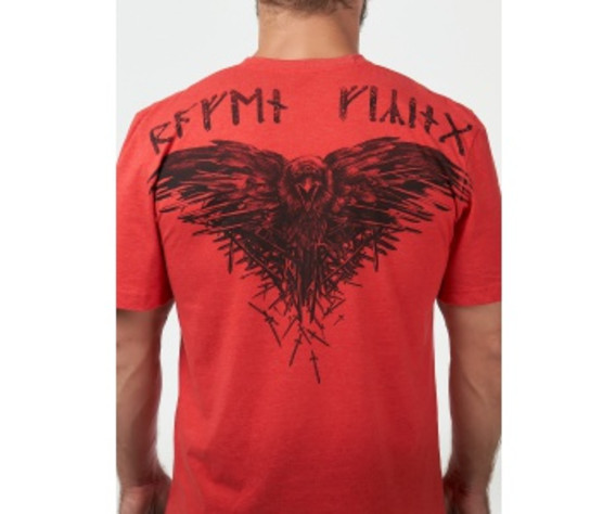 Фото: “Футболка ВИКИНГ С ВОРОНОМ”, купить в интернет магазине