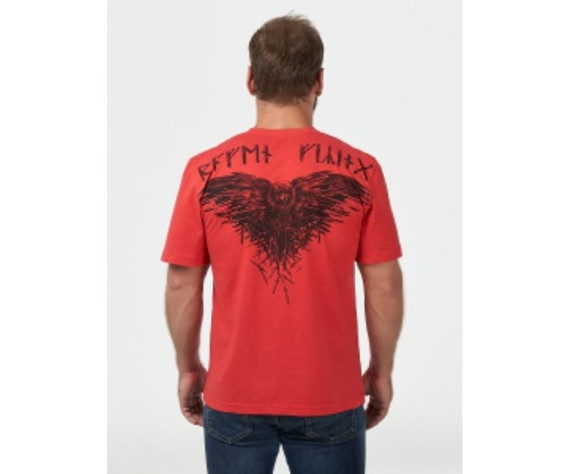 Фото: “Футболка ВИКИНГ С ВОРОНОМ”, купить в интернет магазине