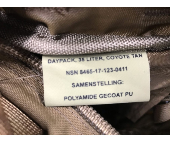 Фото: “Рюкзак тактический армии Голландии”, купить в интернет магазине