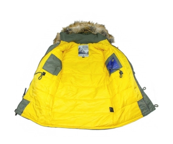 Фото: “Куртка ALASKA WMN Sage Green/Yellow”, купить в интернет магазине