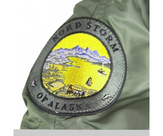 Фото: “Куртка ALASKA WMN Sage Green/Yellow”, купить в интернет магазине