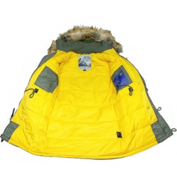 Фото: “Куртка ALASKA WMN Sage Green/Yellow”