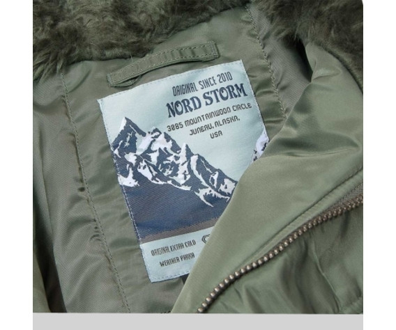 Фото: “Kуртка Аляска Nord Storm XXXL FALCON SAGE GREEN/SAGE GREEN”, купить в интернет магазине