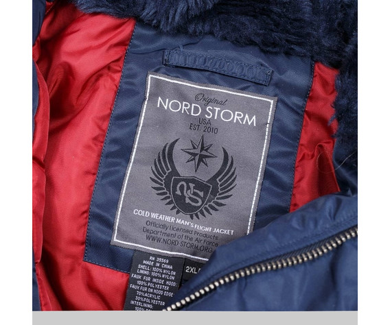 Фото: “Куртка Аляска Nord Storm Husky blue/red replica”, купить в интернет магазине