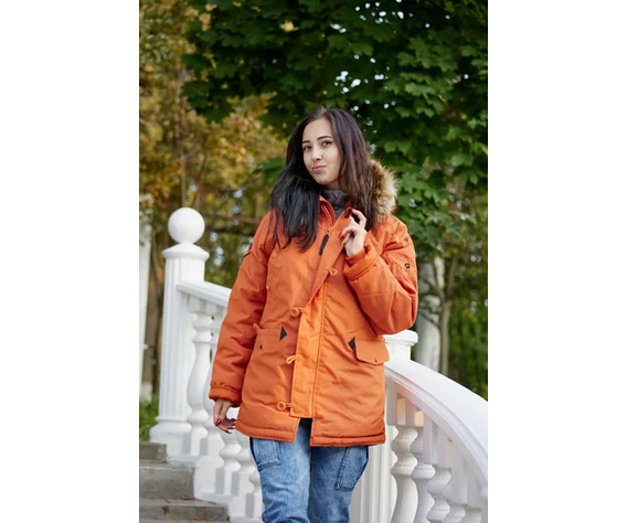 Фото: “Куртка Аляска N3B OXFORD APRICOT/ORANGE”, купить в интернет магазине