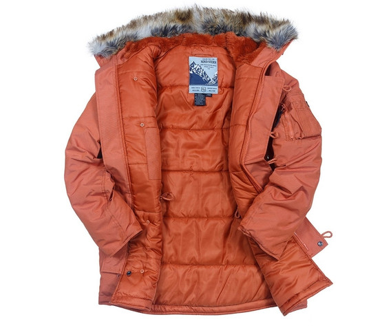 Фото: “Куртка Аляска N3B OXFORD APRICOT/ORANGE”, купить в интернет магазине